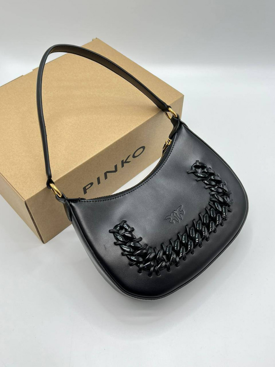 Сумка MINI LOVE BAG HALF MOON SIMPLY — black