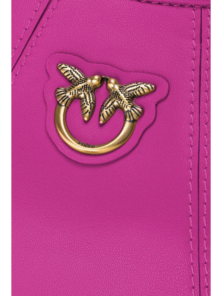 Сумка MINI LOVE BAG HALF MOON SIMPLY – fuchsia