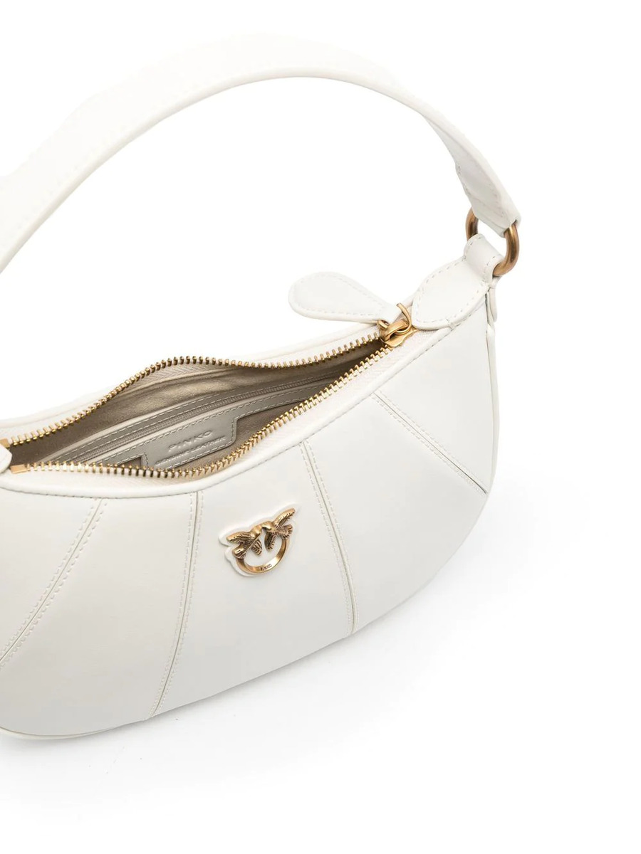 Сумка MINI LOVE BAG HALF MOON SIMPLY – white