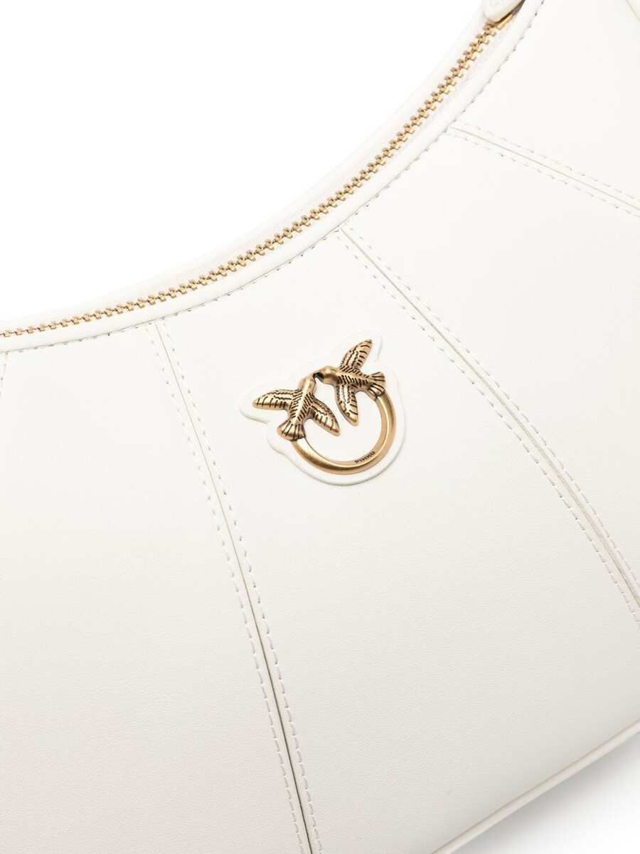 Сумка MINI LOVE BAG HALF MOON SIMPLY – white