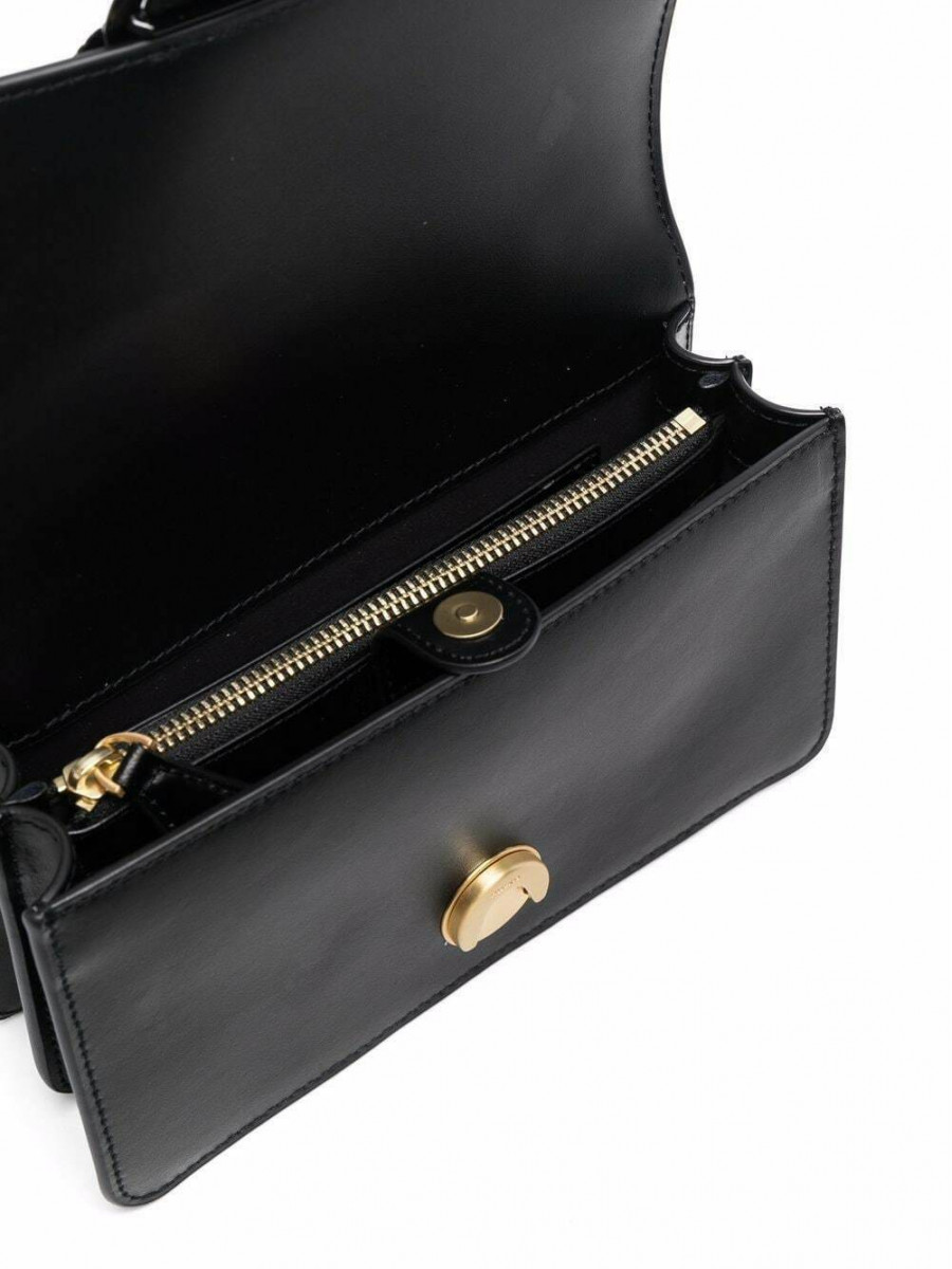 Сумка MINI LOVE BAG ICON MAXI CHAIN – black