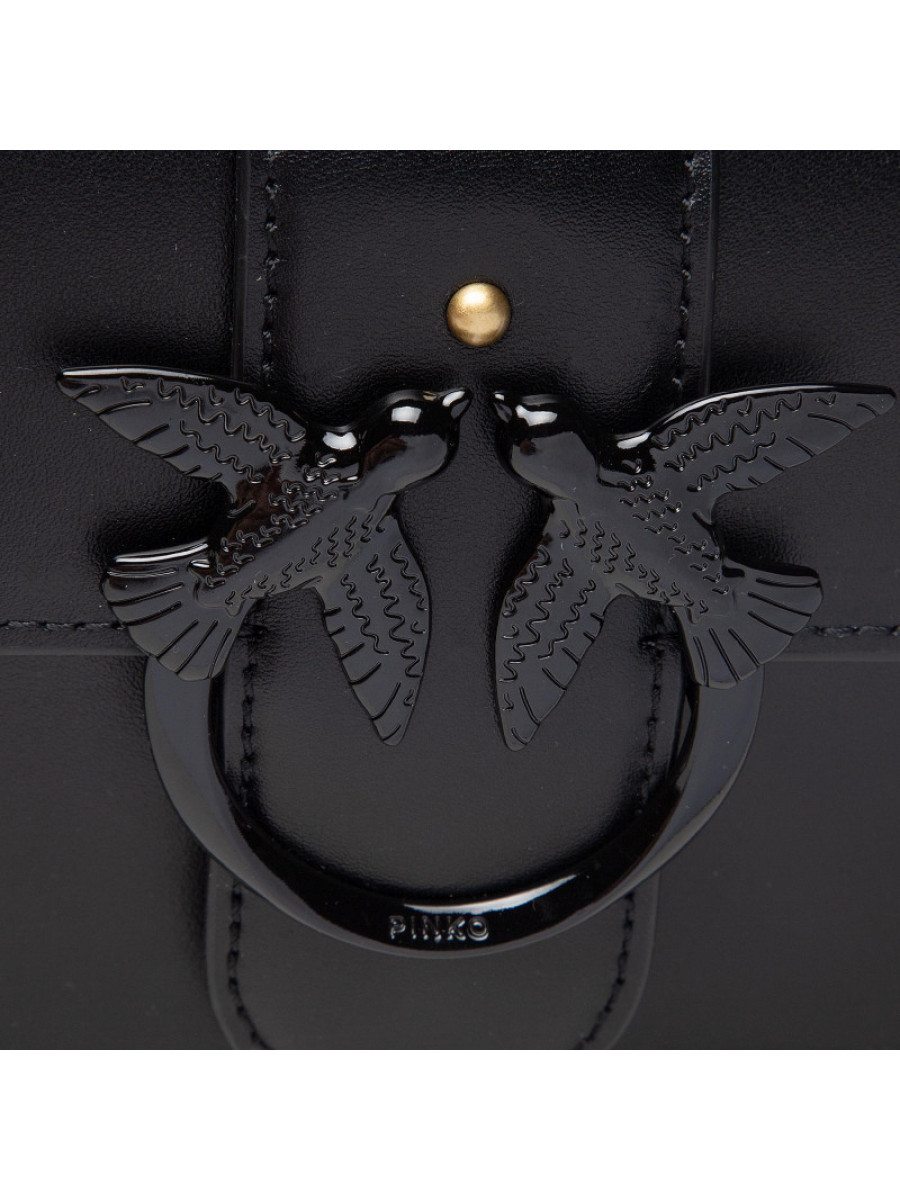 Сумка MINI LOVE BAG ICON MAXI CHAIN – black