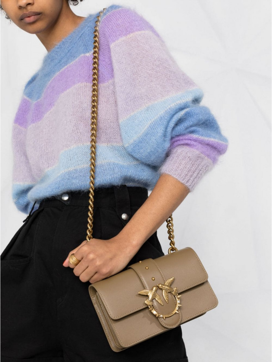 Сумка MINI LOVE BAG ICON SIMPLY JEWEL – ashen walnut