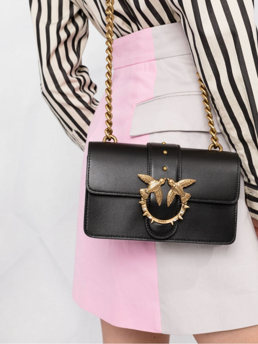 Сумка MINI LOVE BAG ICON SIMPLY JEWEL – black