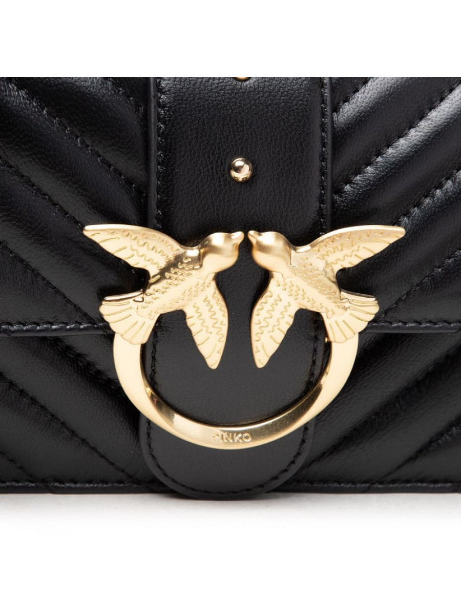 Сумка MINI LOVE BAG ICON V QUILT – black