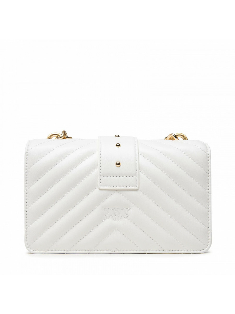 Сумка MINI LOVE BAG ICON V QUILT – white
