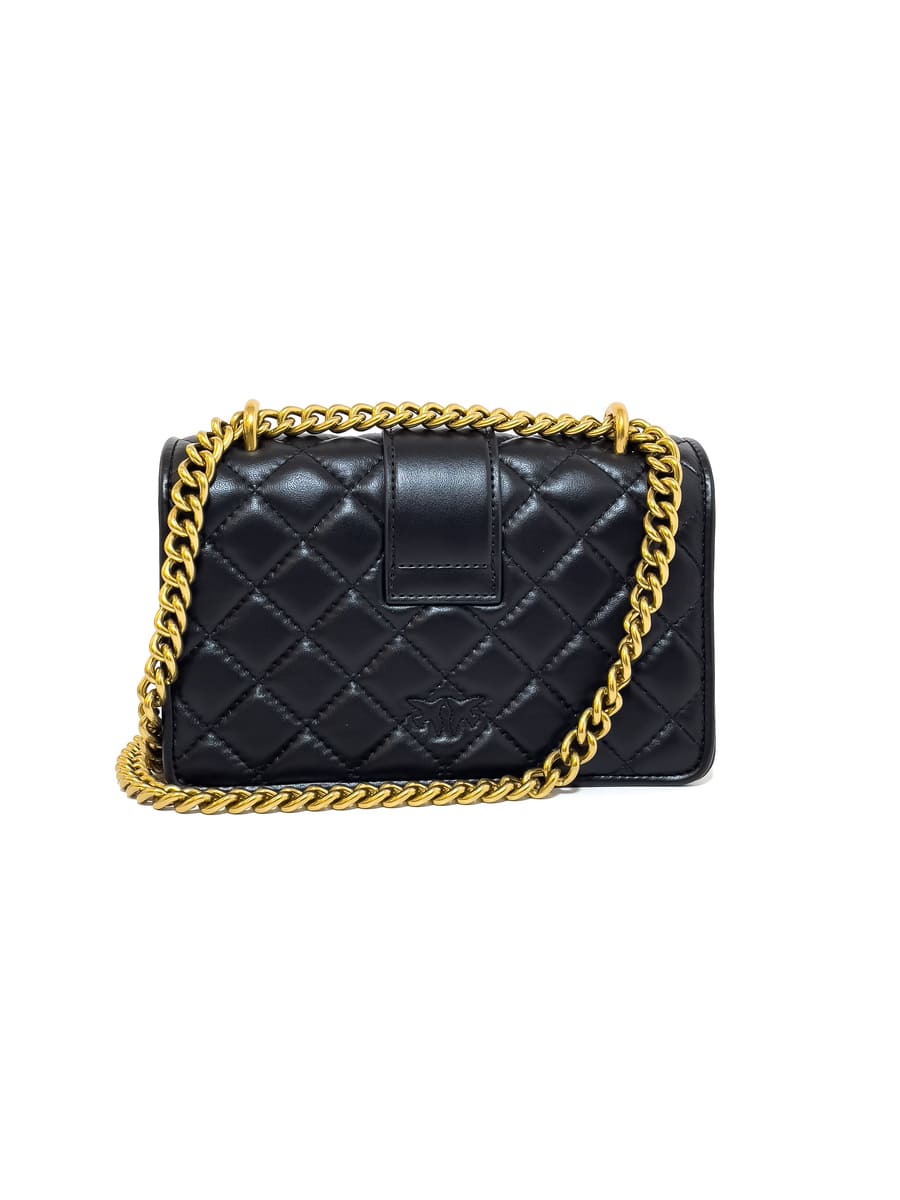 Сумка MINI LOVE BAG QUILT JEWEL – black