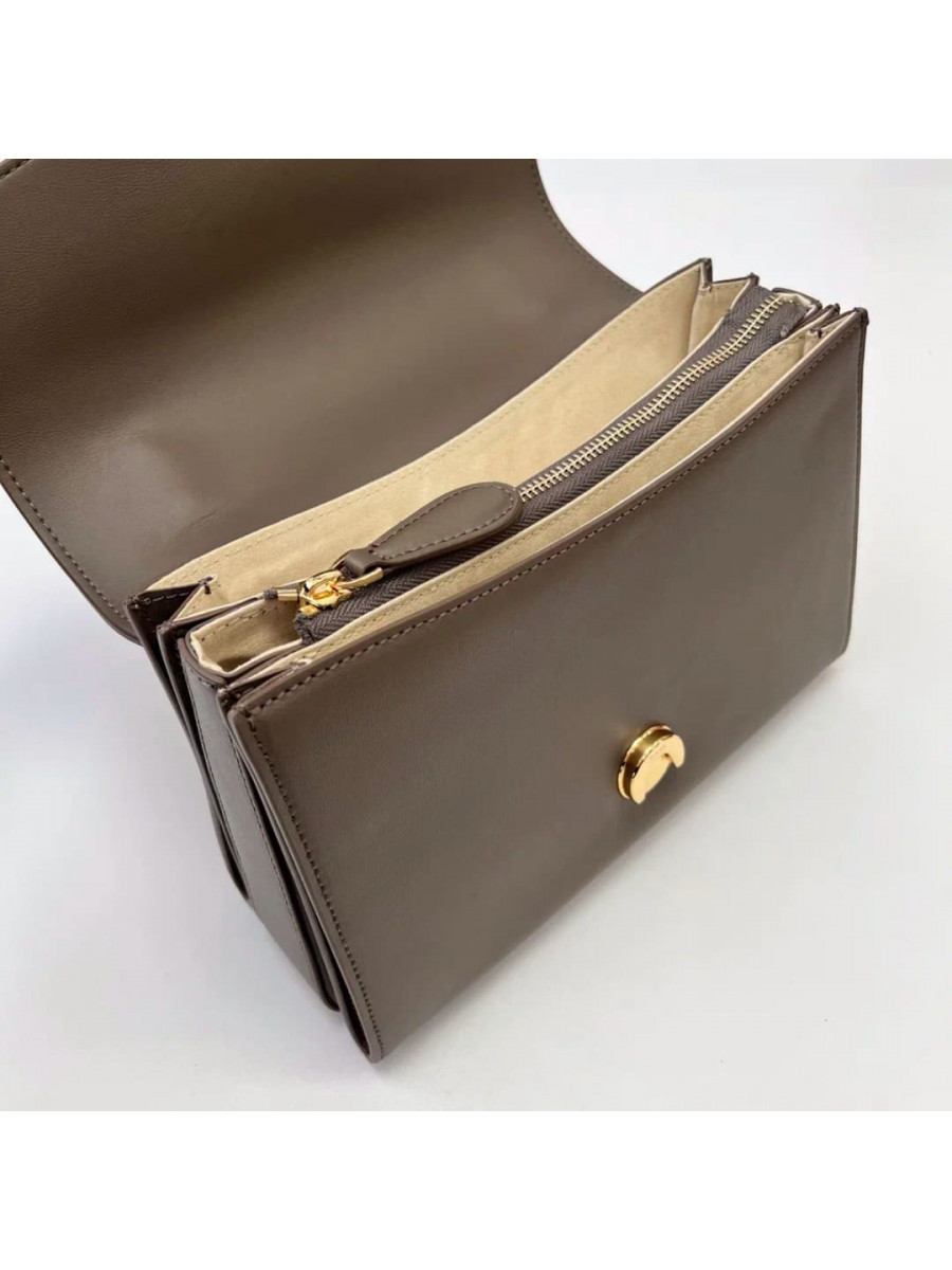 Сумка MINI LOVE BAG SIMPLY – cognac-antique gold