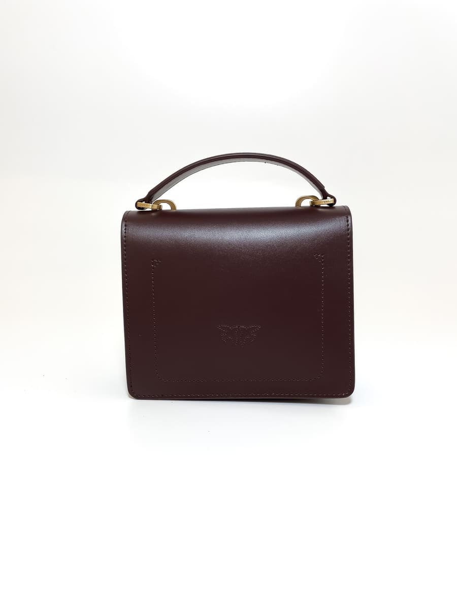 Сумка MINI LOVE BAG TOP HANDLE ICON SIMPLY – cognac