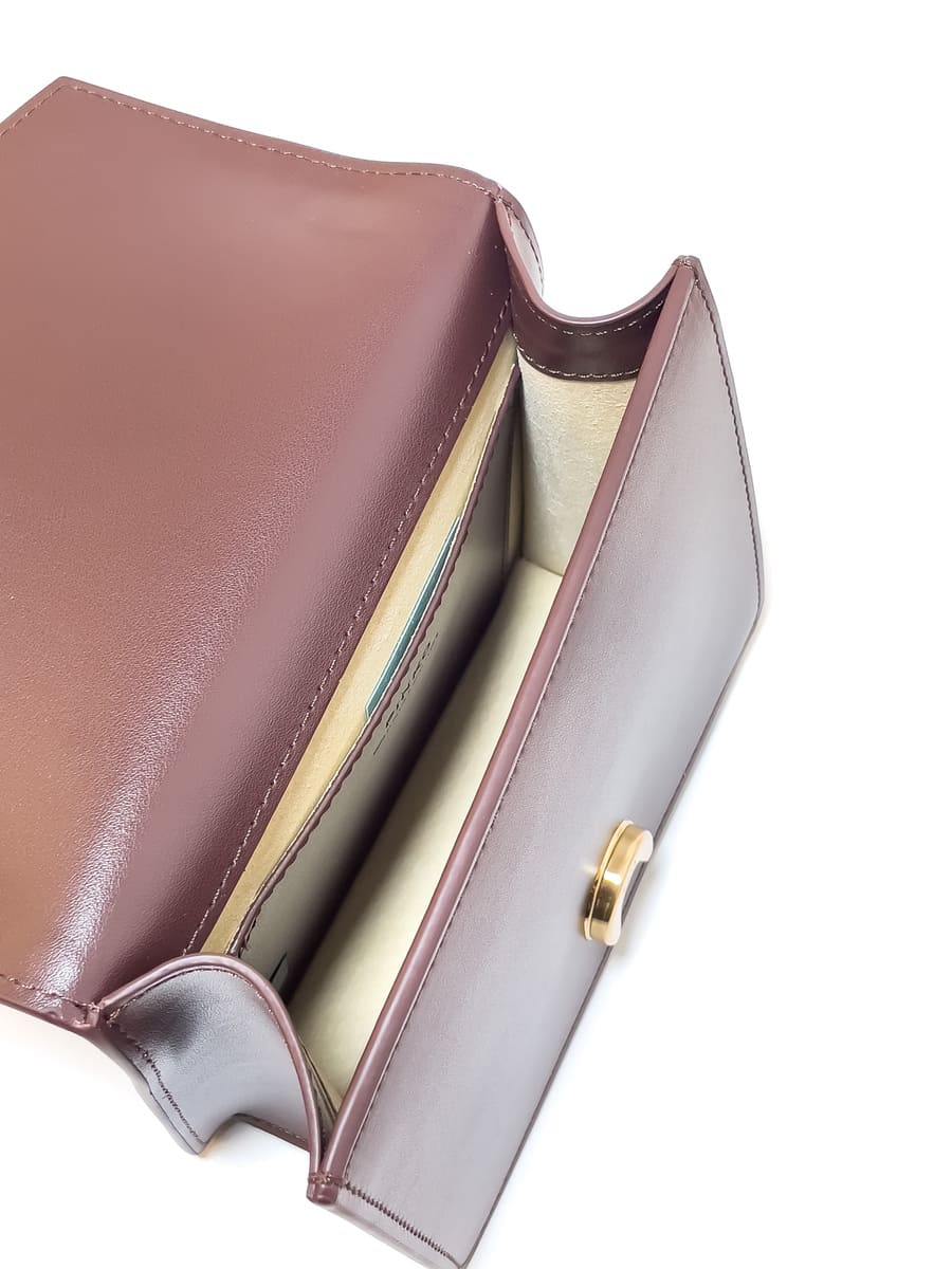 Сумка MINI LOVE BAG TOP HANDLE ICON SIMPLY – cognac