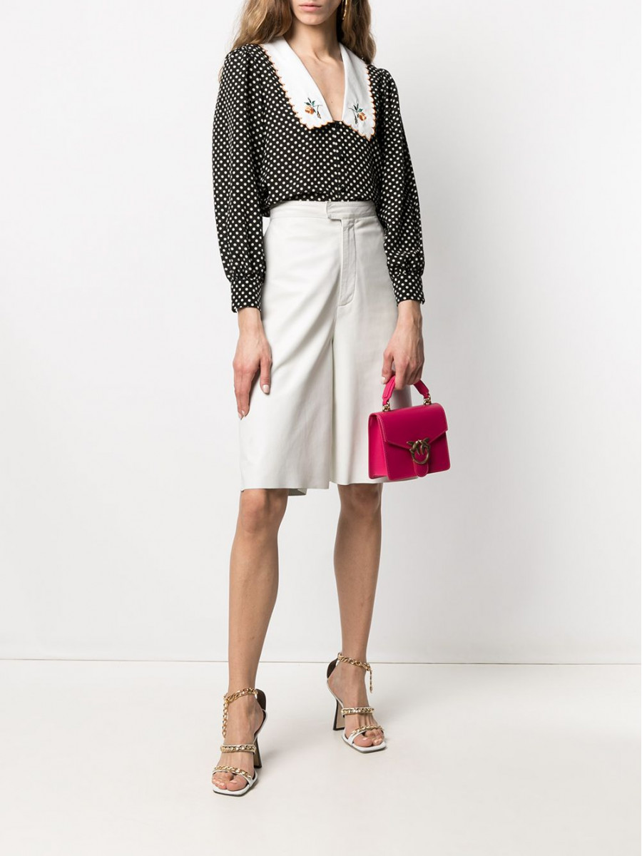 Сумка MINI LOVE BAG TOP HANDLE LOVE — fuchsia
