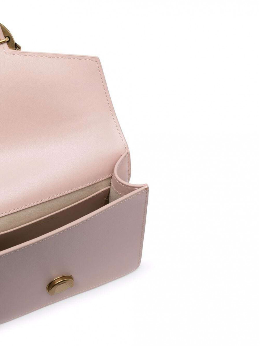 Сумка MINI LOVE BAG TOP HANDLE LOVE — pink