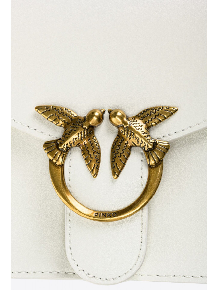 Сумка MINI LOVE BAG TOP HANDLE SIMPLY — white