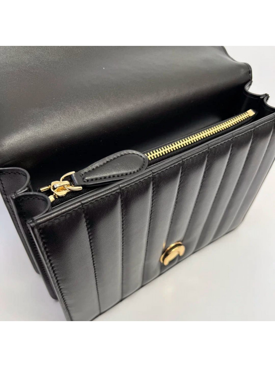 Сумка MINI LOVE BAG V QUILT – black