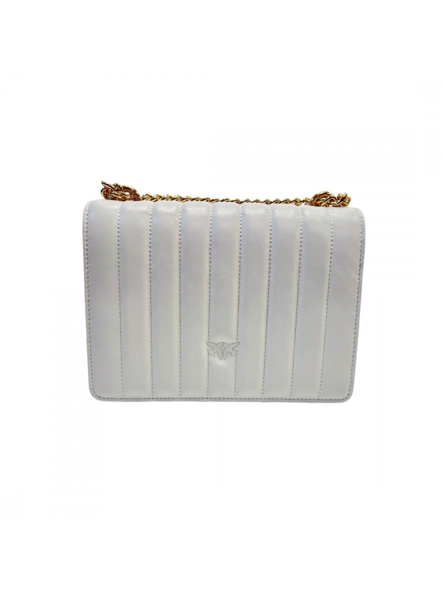 Сумка MINI LOVE BAG V QUILT – white