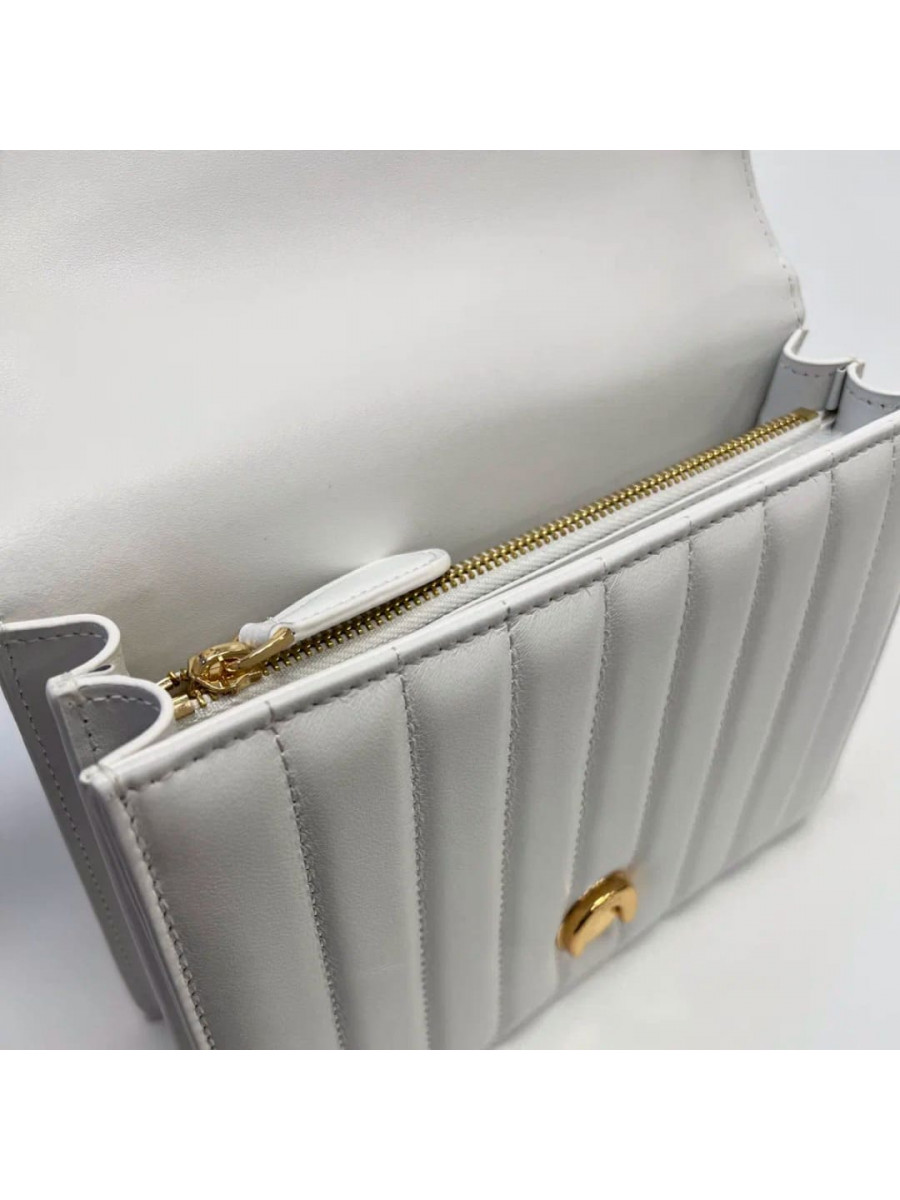 Сумка MINI LOVE BAG V QUILT – white