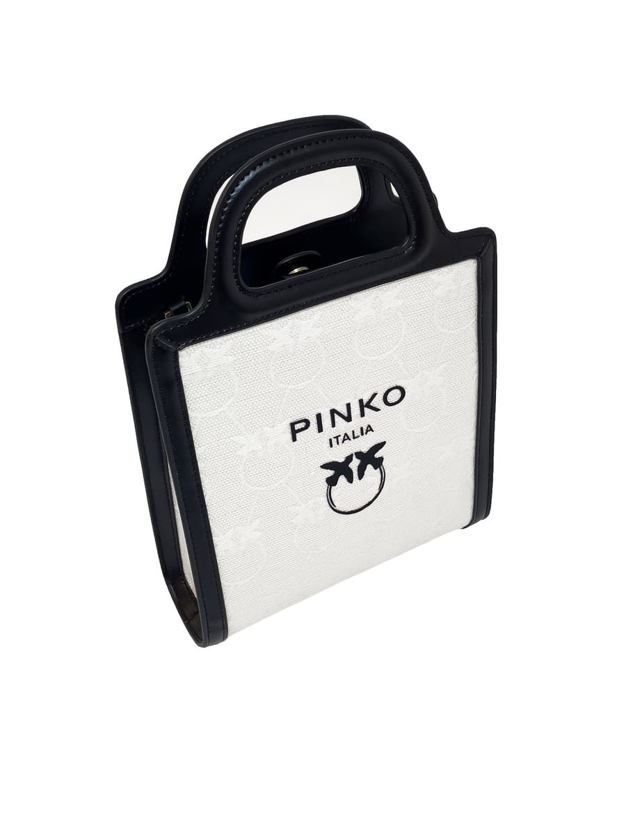 Сумка MINI LOVE BIRDS TOTE BAG — black