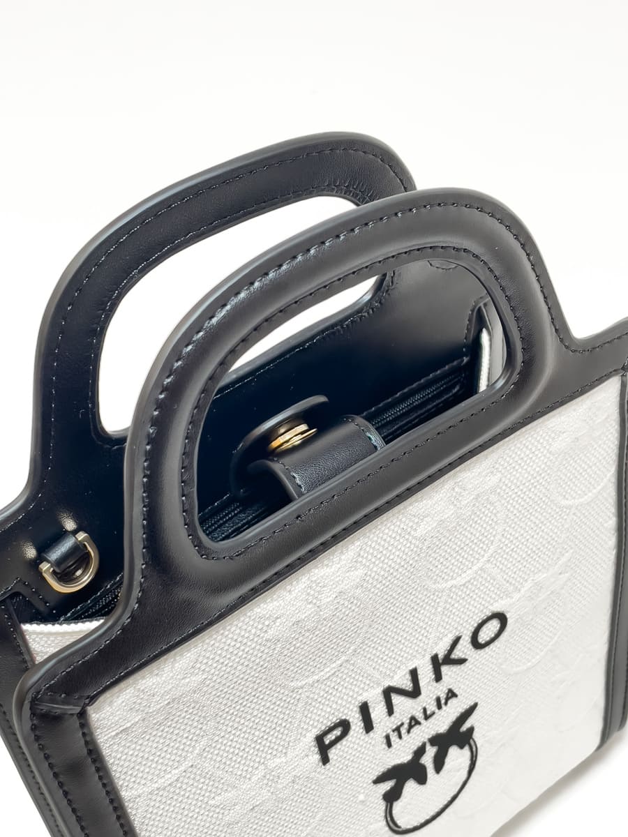 Сумка MINI LOVE BIRDS TOTE BAG — black