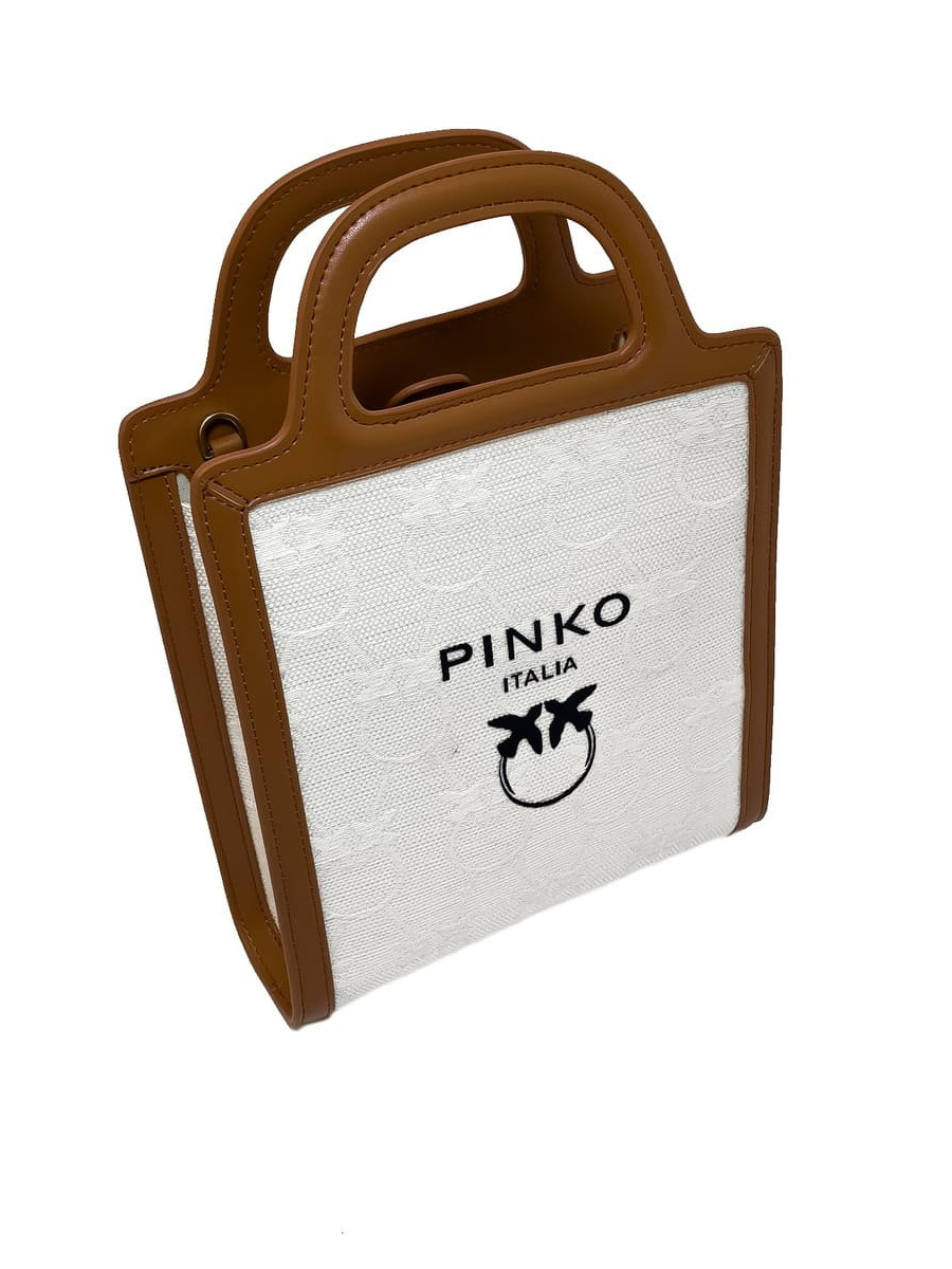 Сумка MINI LOVE BIRDS TOTE BAG – brown