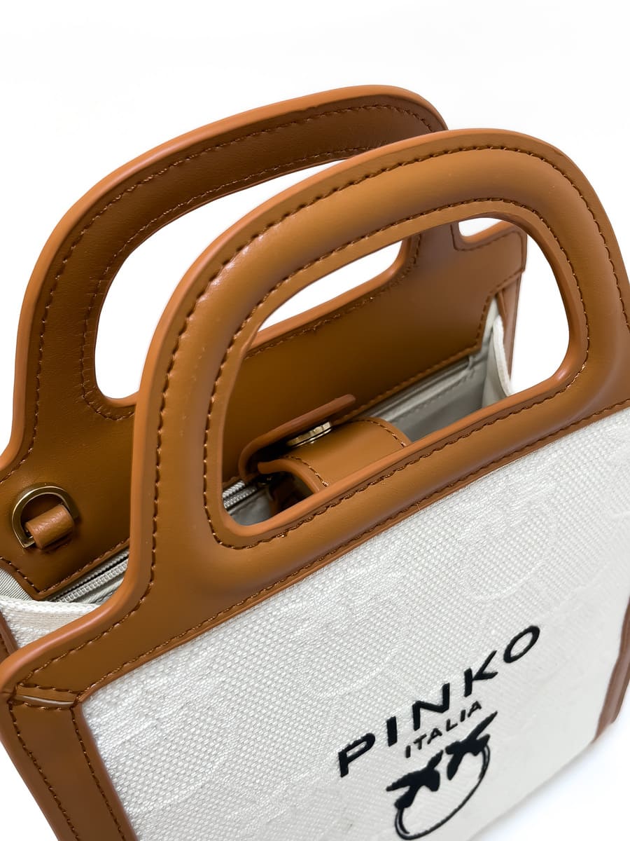 Сумка MINI LOVE BIRDS TOTE BAG – brown
