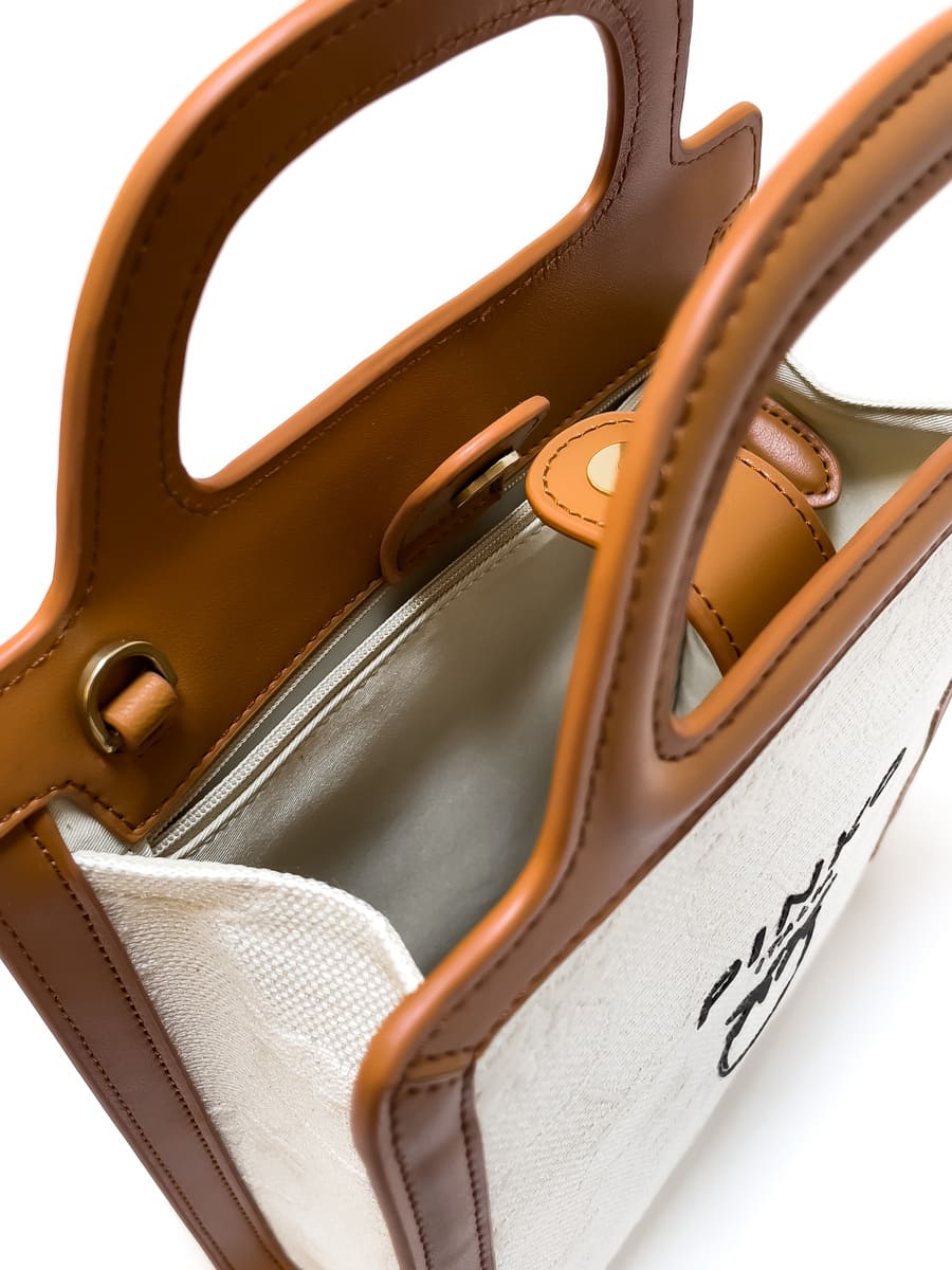 Сумка MINI LOVE BIRDS TOTE BAG – brown