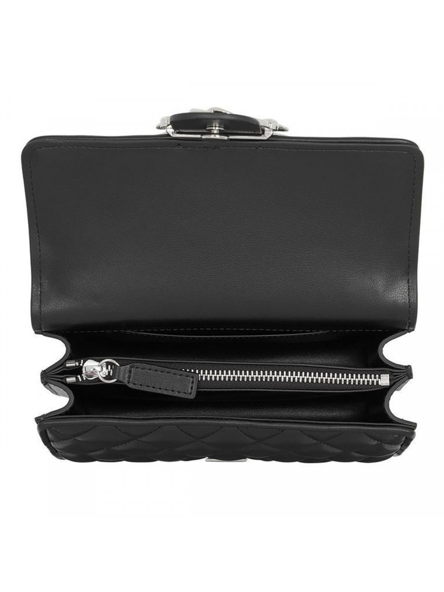 Сумка MINI LOVE PEARLS SHOULDER BAG NERO — black