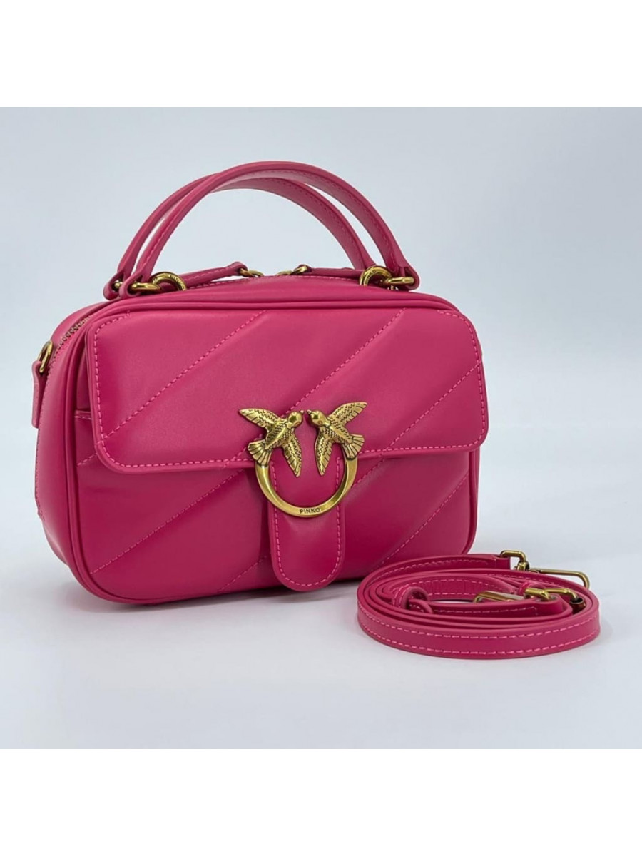 Сумка MINI SQUARE BAG MAXI QUILT – fuchsia
