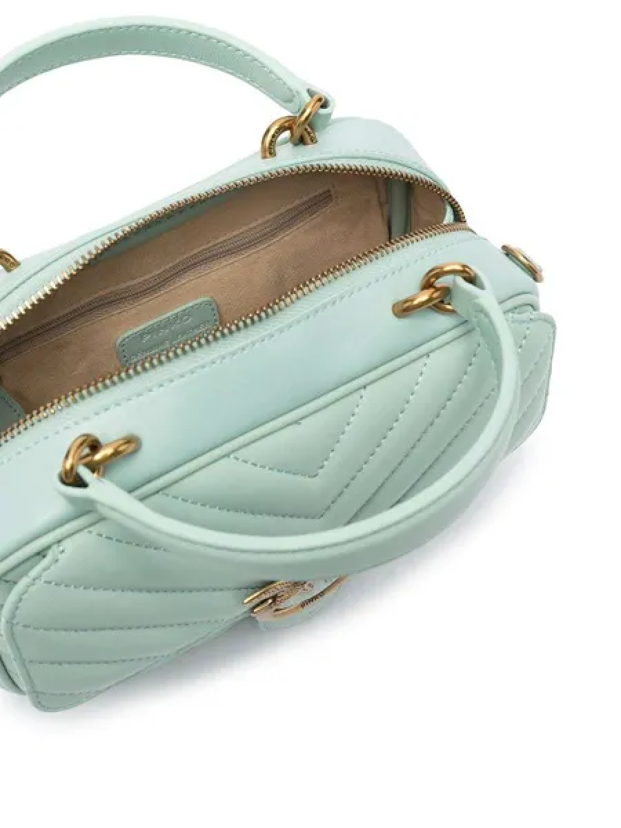 Сумка MINI SQUARE BAG V QUILT — mint