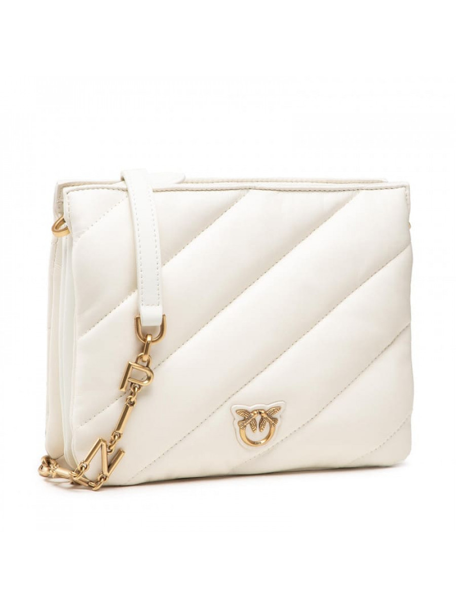 Сумка SMALL TWINS BAG MAXI QUILT – white