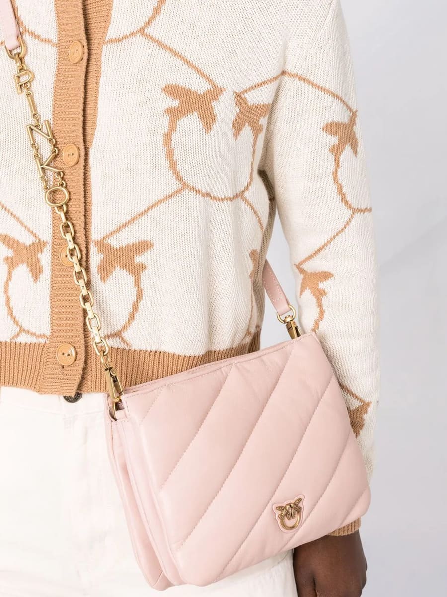 Сумка SMALL TWINS BAG MAXI QUILT – rose