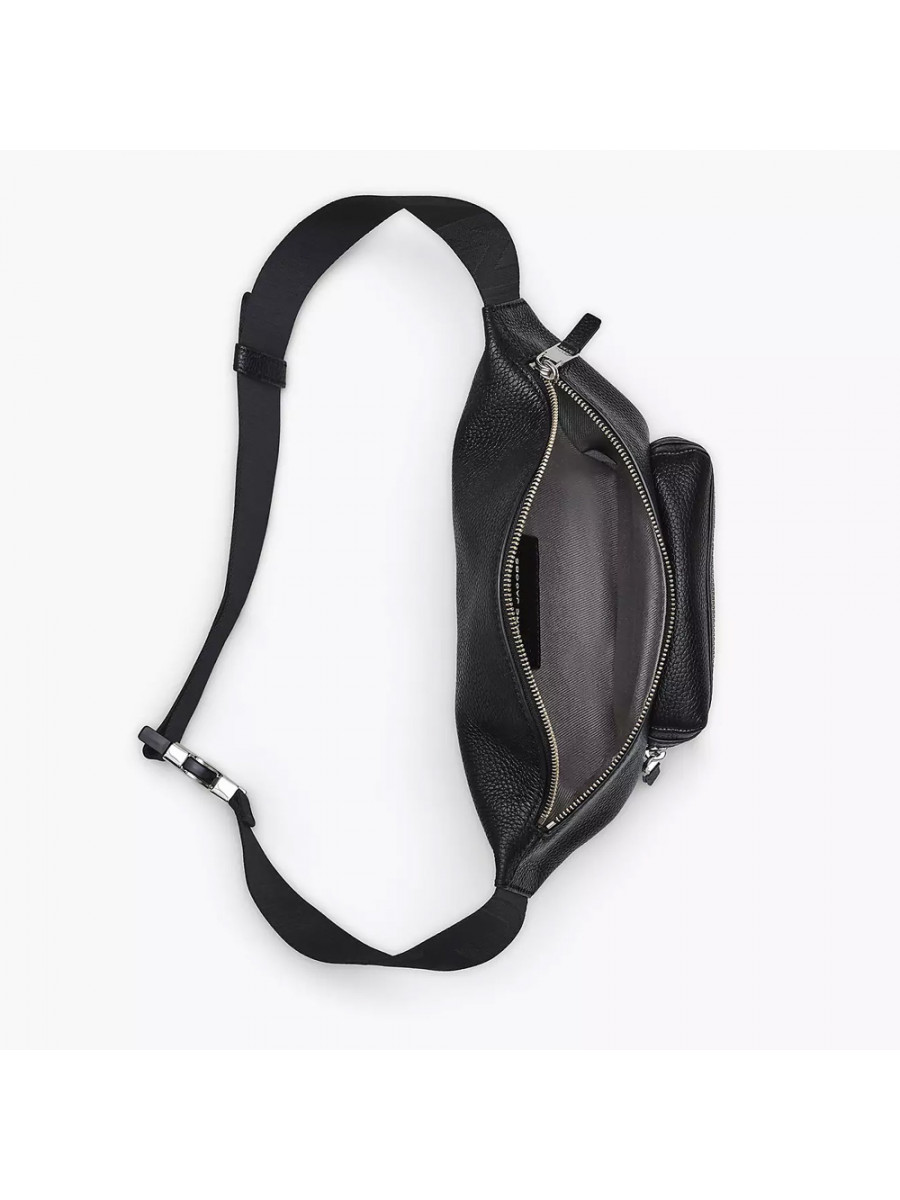 ПОЯСНАЯ СУМКА MARC JACOBS THE LEATHER BELT BAG BLACK