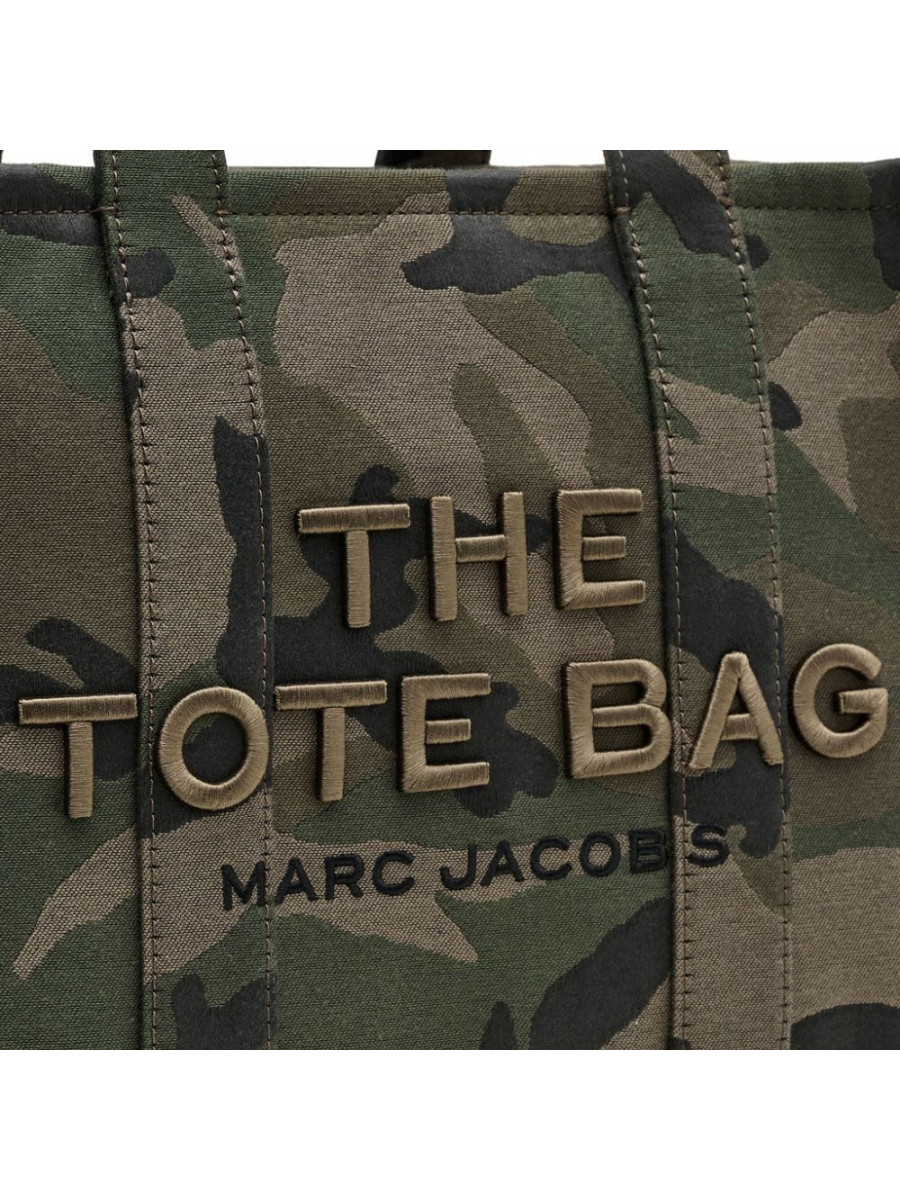 СУМКА MARC JACOBS THE CAMO JACQUARD MEDIUM TOTE BAG GREEN