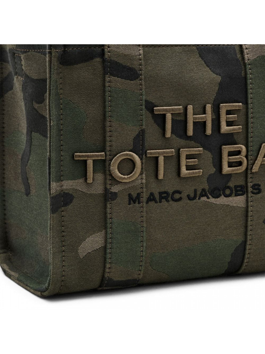 СУМКА MARC JACOBS THE CAMO JACQUARD SMALL TOTE BAG GREEN