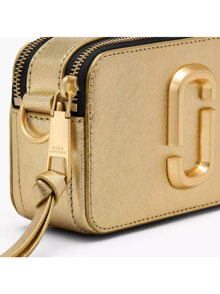 СУМКА MARC JACOBS THE METALLIC SNAPSHOT GOLD