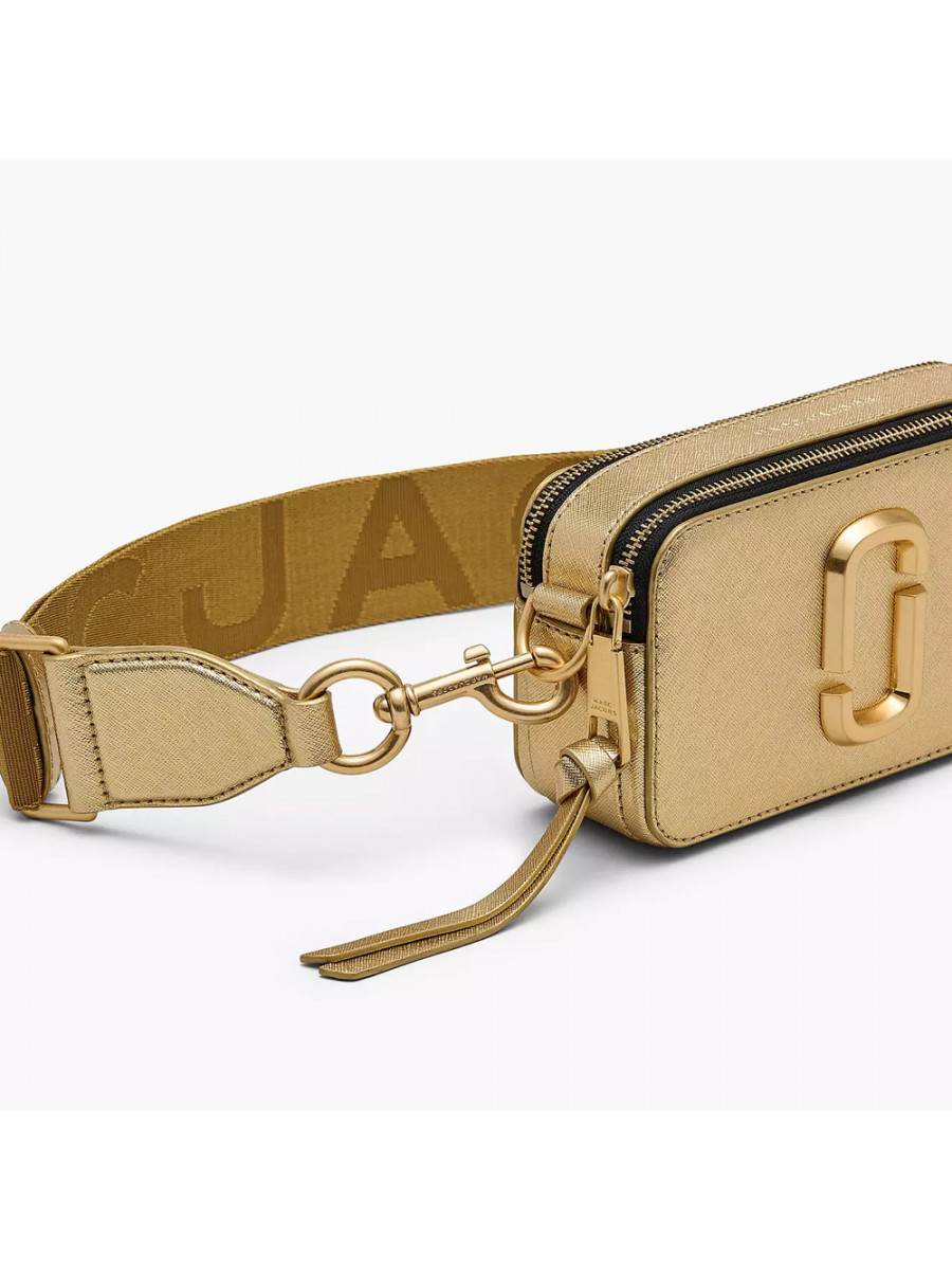 СУМКА MARC JACOBS THE METALLIC SNAPSHOT GOLD