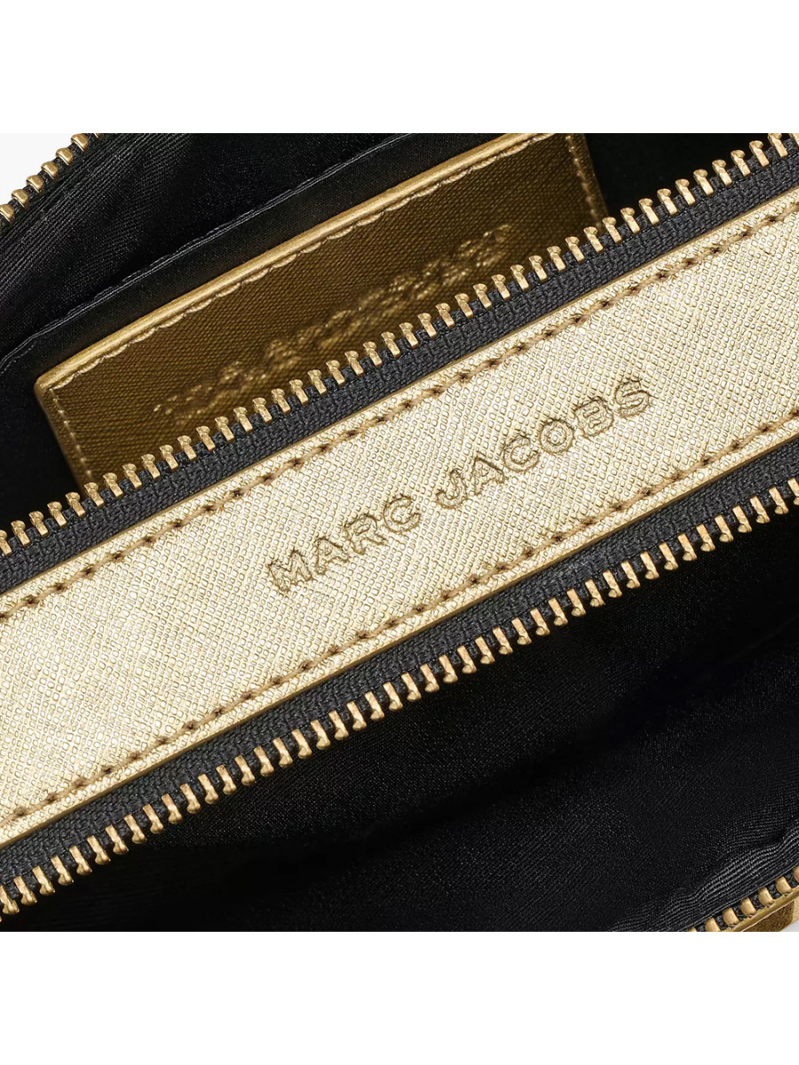 СУМКА MARC JACOBS THE METALLIC SNAPSHOT GOLD