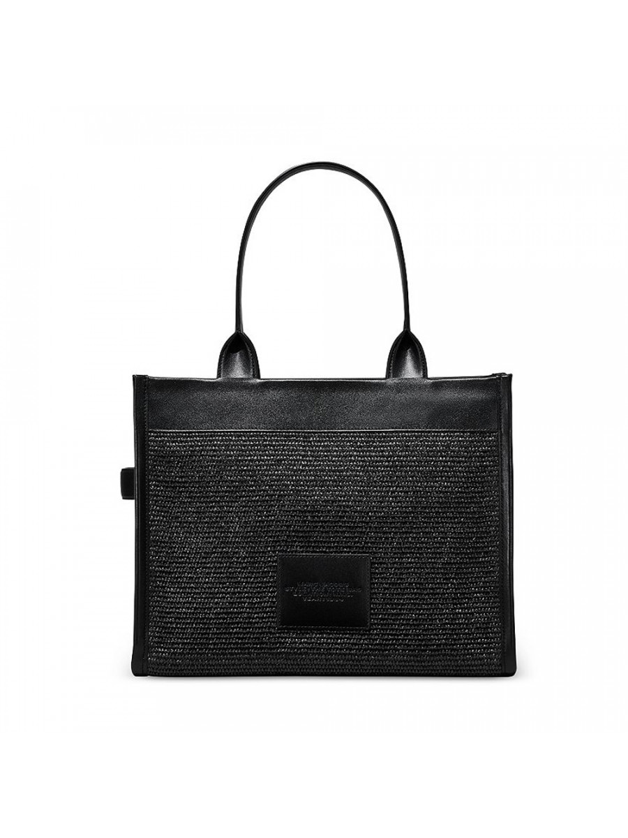 СУМКА MARC JACOBS THE WOVEN DTM LARGE TOTE BAG BLACK