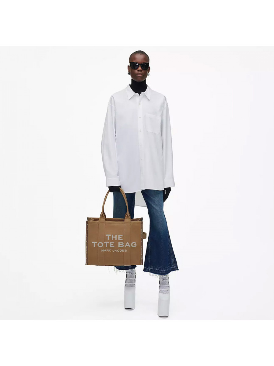 СУМКА MARC JACOBS THE JACQUARD LARGE TOTE BAG CAMEL