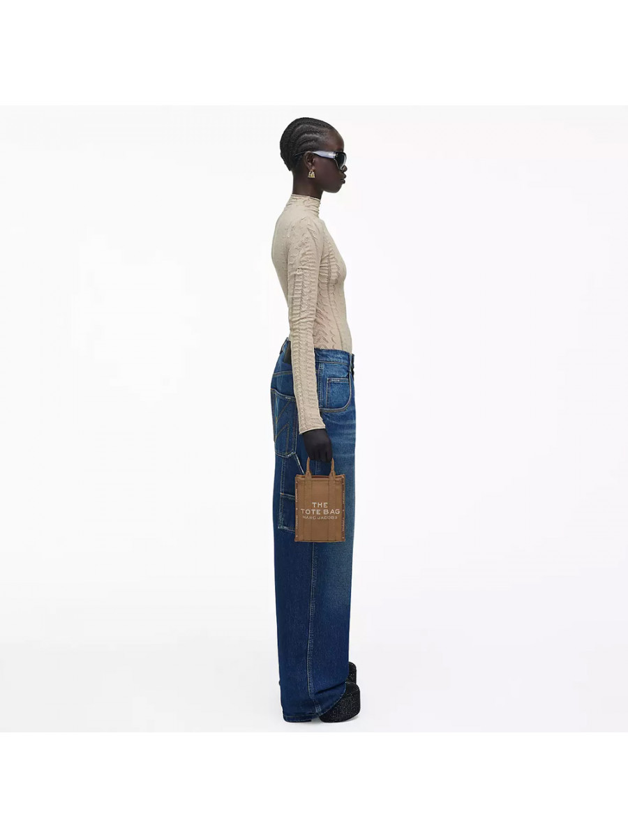 СУМКА MARC JACOBS THE JACQUARD CROSSBODY TOTE BAG CAMEL