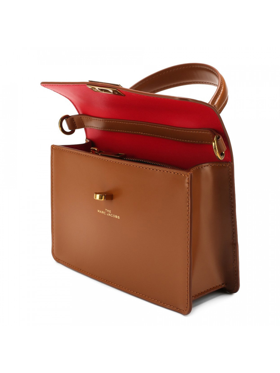 СУМКА MARC JACOBS THE DOWNTOWN COW LEATHER BAG BROWN