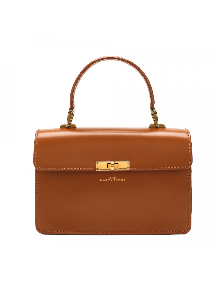 СУМКА MARC JACOBS THE DOWNTOWN COW LEATHER BAG BROWN