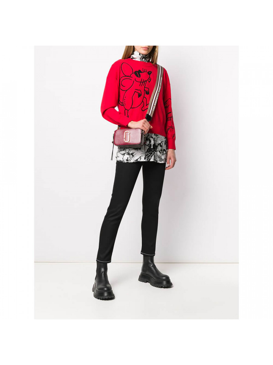СУМКА MARC JACOBS SNAPSHOT NEW CRANBERRY MULTI
