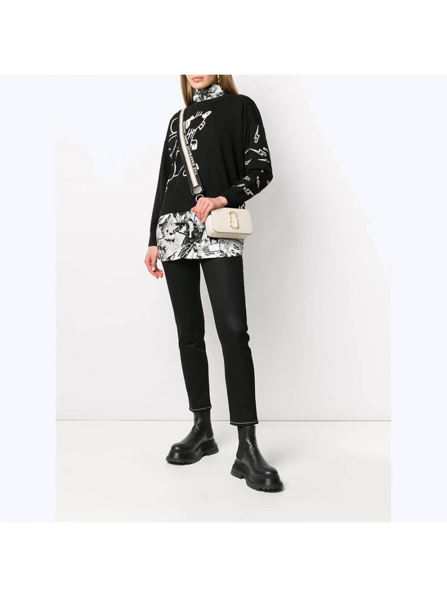 СУМКА MARC JACOBS SNAPSHOT NEW CLOUD WHITE MULTI