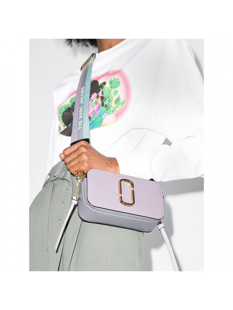 СУМКА MARC JACOBS SNAPSHOT DUSTY LILAC MULTI