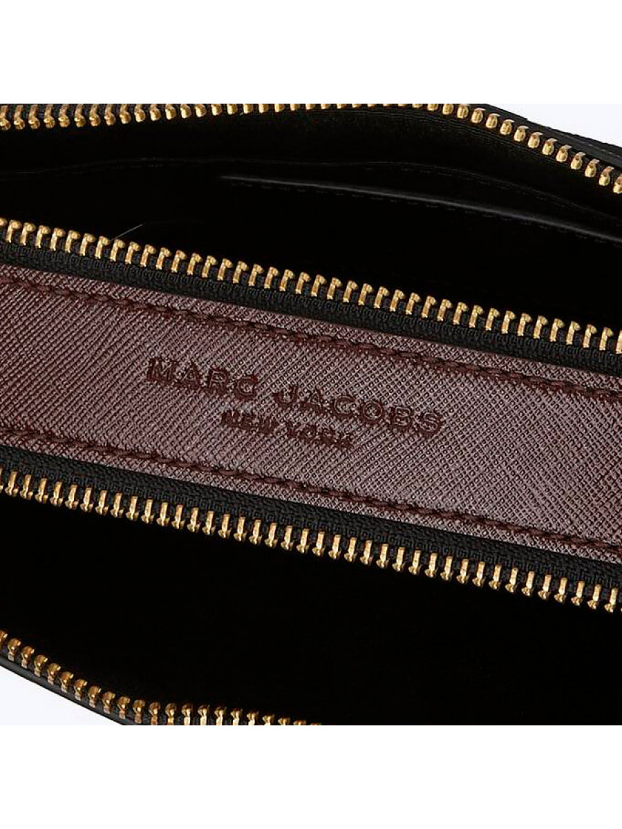 СУМКА MARC JACOBS SNAPSHOT BLACK/RED