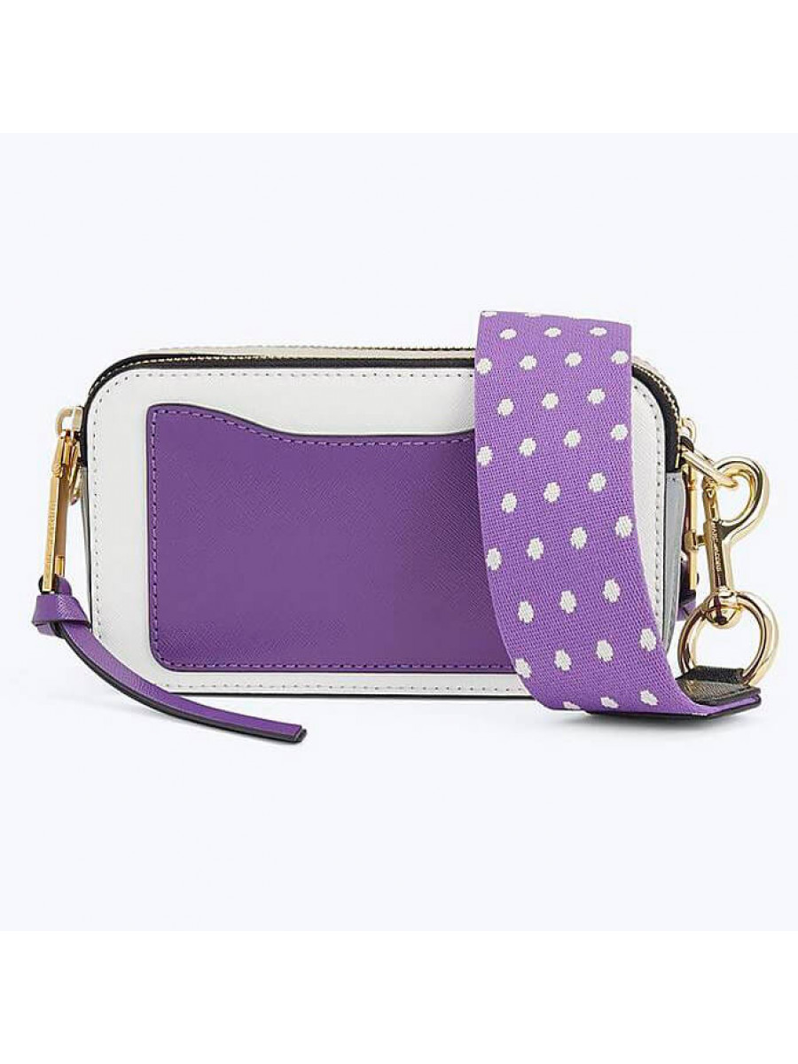 СУМКА MARC JACOBS SNAPSHOT MOON WHITE MULTI