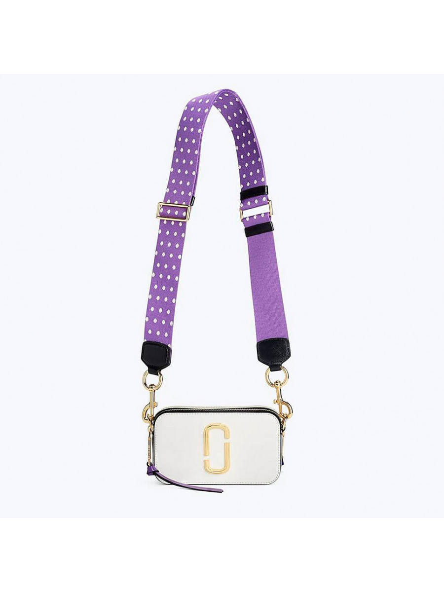 СУМКА MARC JACOBS SNAPSHOT MOON WHITE MULTI