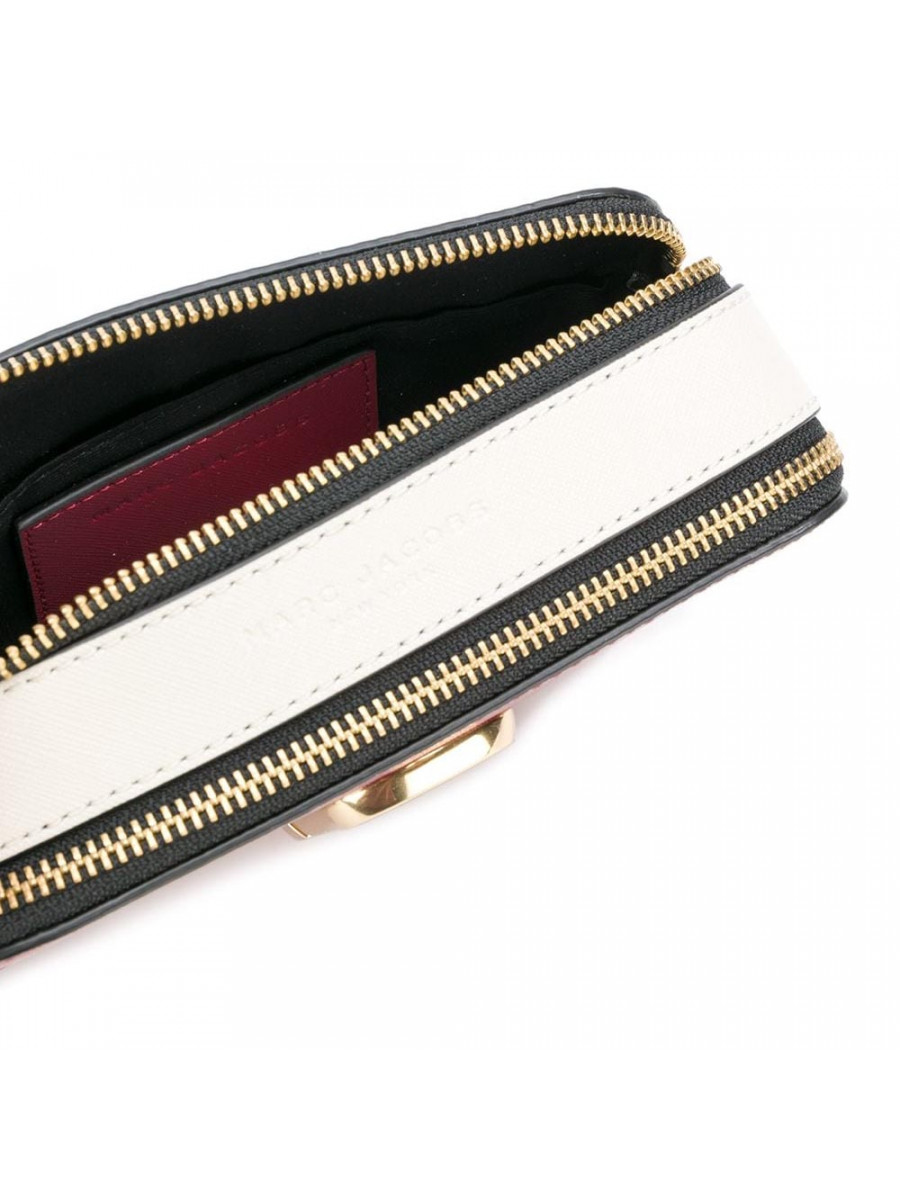 СУМКА MARC JACOBS THE SNAPSHOT DEEP MAROON GRAPHITE