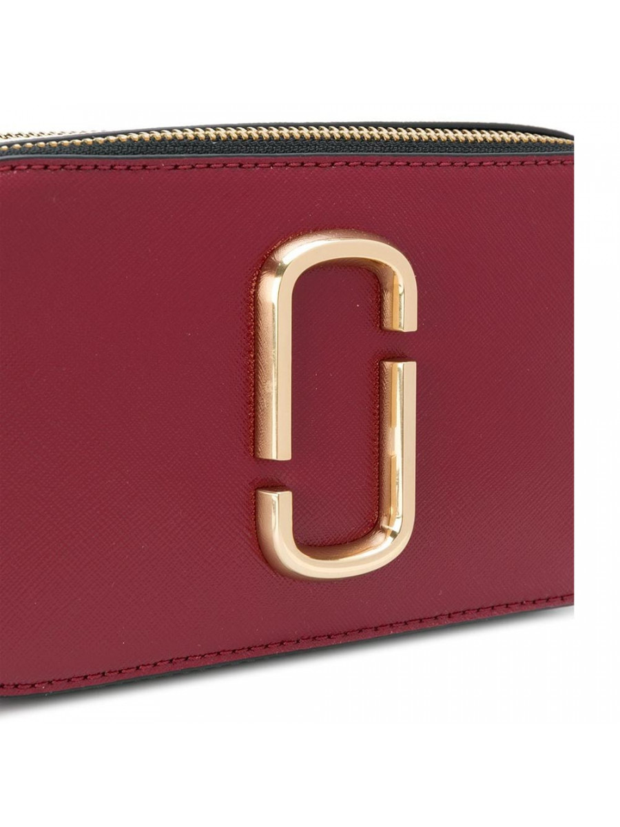 СУМКА MARC JACOBS THE SNAPSHOT DEEP MAROON GRAPHITE