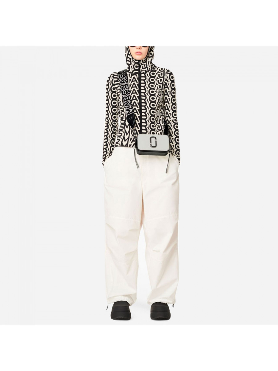 СУМКА MARC JACOBS THE BI-COLOR SNAPSHOT BLACK/WHITE
